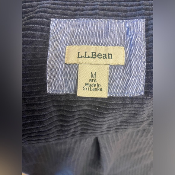L.L.Bean Cord Tunic Shirt Jacket - Picture 3 of 6